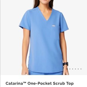 Figs Catarina Scrub Top XS